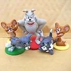 tom and jerry 5 pvc figures toys cute 