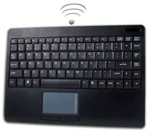 Black* SlimTouch Wireless Touchpad Keyboard WKB 4000UB  
