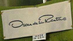 Beautiful 3pc Couture OSCAR DE LA RENTA Skirt SUIT Sz 16 Made in USA 
