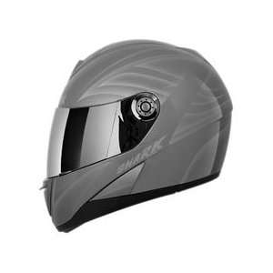 Shark S 650 Full Face Fushion Tec Motorcycle Helmet Grey Extra Small 