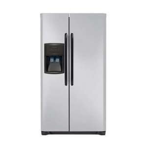   33 In. Silver Freestanding Side By Side Refrigerator: Kitchen & Dining
