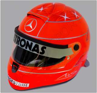 Michael Schumacher 2010 F1 Replica Helmet Scale 11 NEW  
