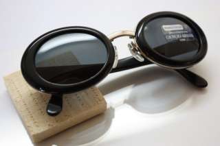 giorgio armani vintage sunglasses oval for women 945 268 61 nos rare 