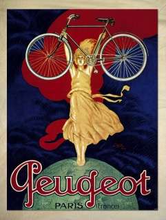 AB245 Peugeot French Cycle Vintage Advertisement POSTER  