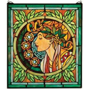    On Sale !! La Rousse Stained Glass Window: Arts, Crafts & Sewing