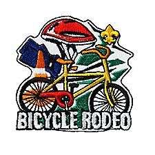 Cub Scout Bicycle Rodeo Patch Emblem New Bike  