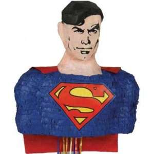  Superman 16 1/2in x 16 1/2in Pull String Pinata Toys 