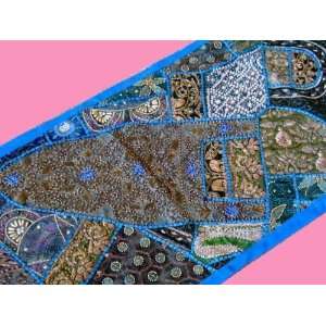  Blue Decorative India Table Runner Tapestry Home Decor 