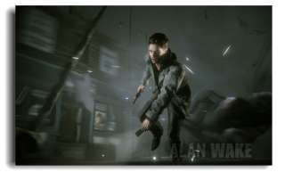 Alan Wake Xbox 360 Thriller Game Cool Silk Poster 24  