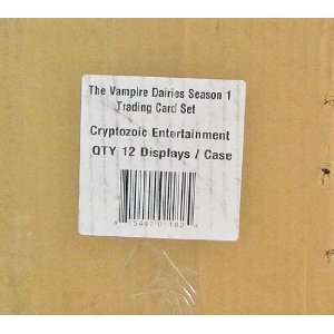  The Vampire Diaries Season 1 Trading Cards 12 Box Case 