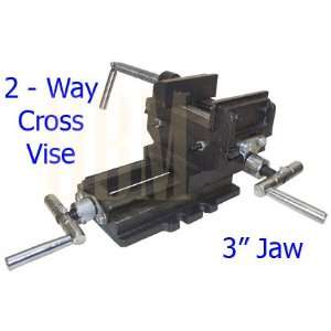  2 Way Cross Vise Clamp Holder Drilling Milling Machine 